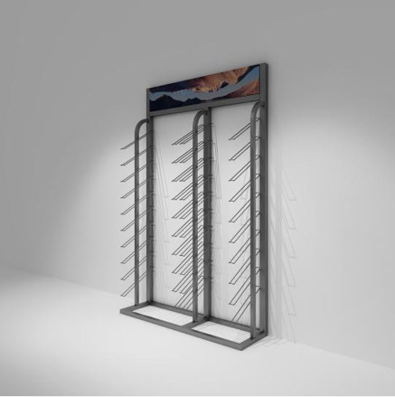 Ano ang mga pakinabang ng ceramic tile ceramic tile color plate display racks?
