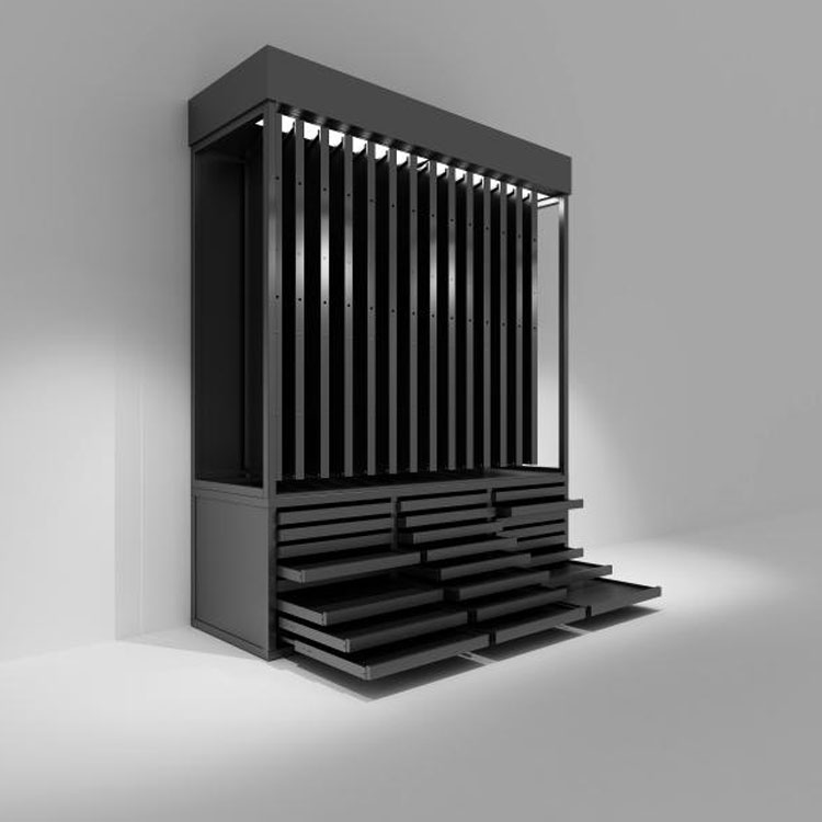 Bakit Ka Dapat Pumili ng Metal Siding Vertical Ceramic Display Rack Shelf para sa Iyong Tindahan