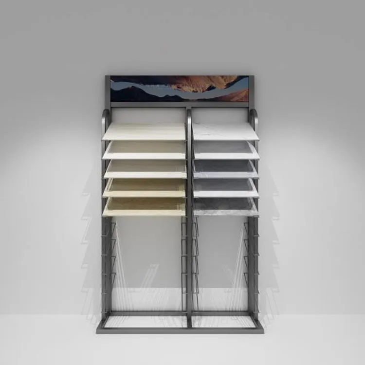 Ano ang Nagiging Mahalaga sa Floor Standing Stone Sample Display Rack para sa Mga Makabagong Showroom?