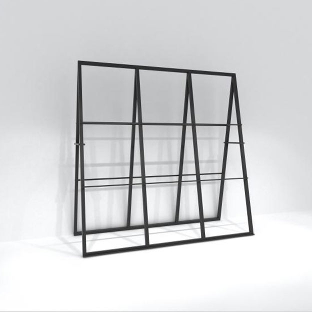 Aluminum Gusset Vertical Display Stand